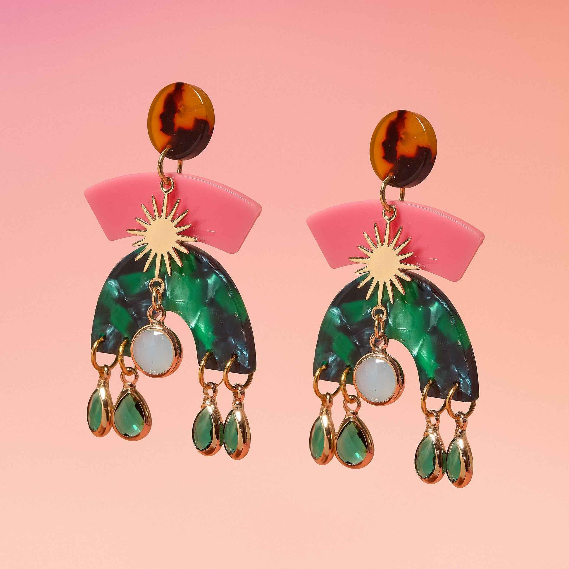 Freya Resin Earrings