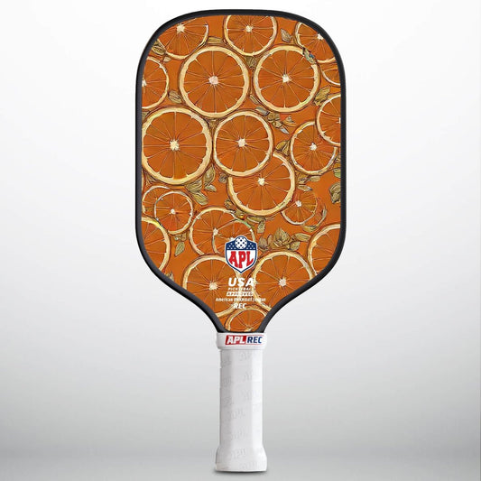 APL - Orange Slices Pickleball Paddle | 16mm Carbon Fiber | Best Pickleball Paddles | American Pickleball League