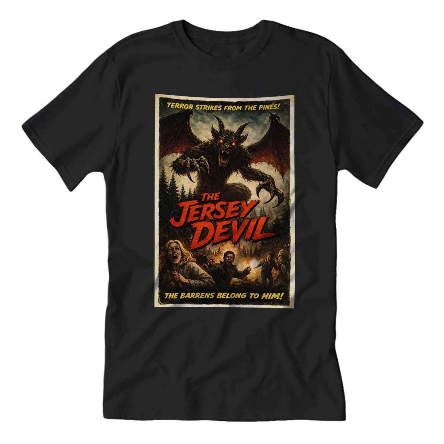 The Jersey Devil Horror Movie Poster T-Shirt