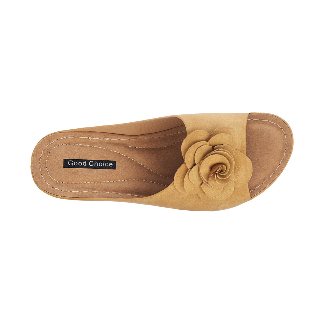 Women's Tokyo Yellow Wedge Sandals
