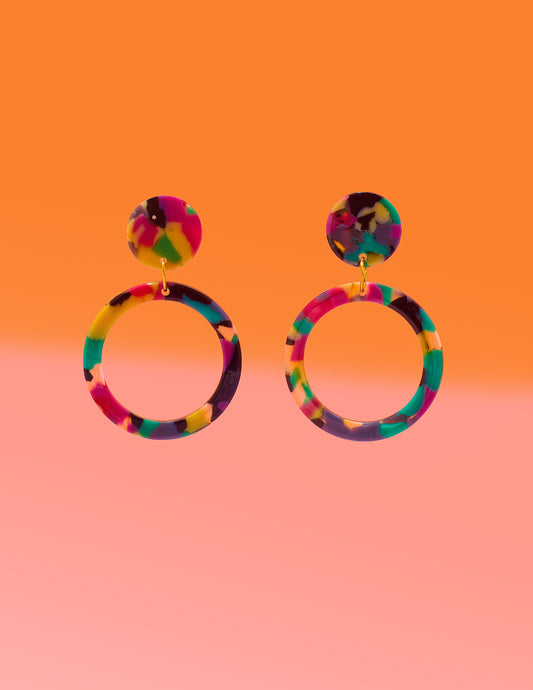 Color Me Up Hoops