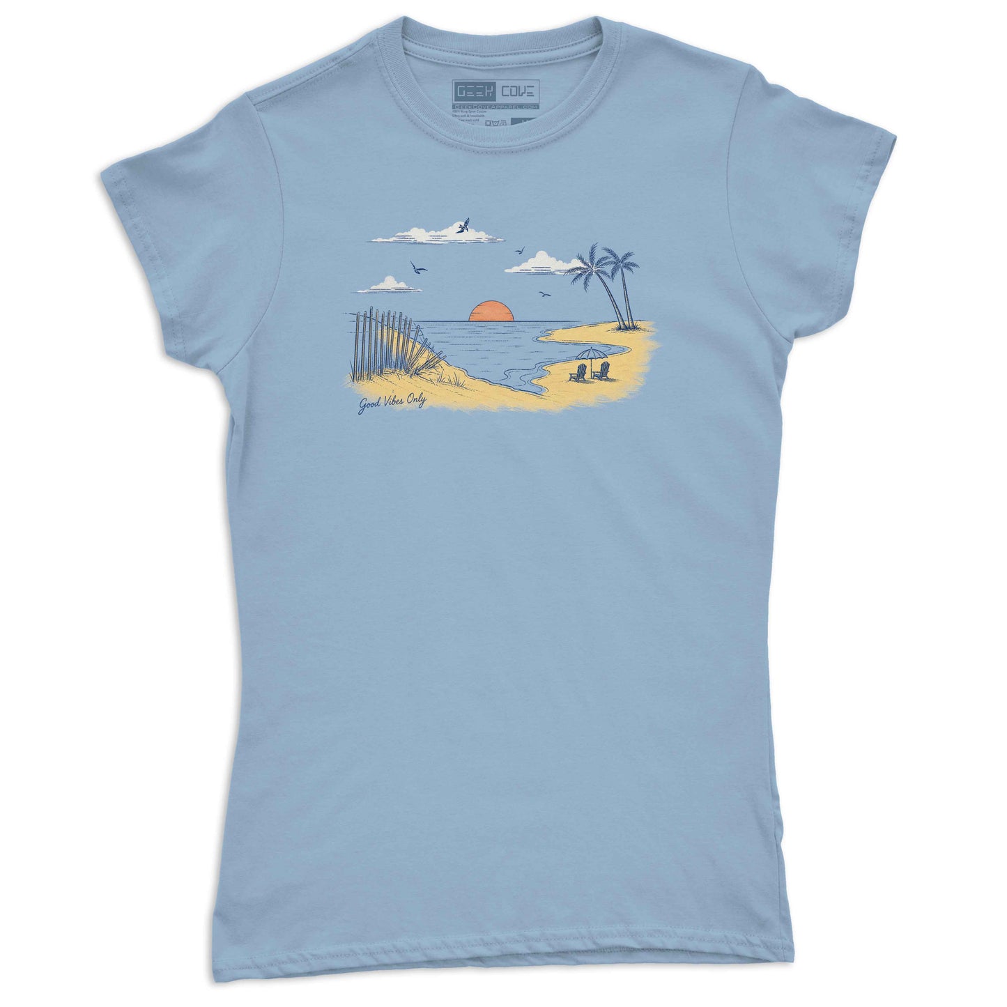 Ocean Sunset Short Sleeves Tees