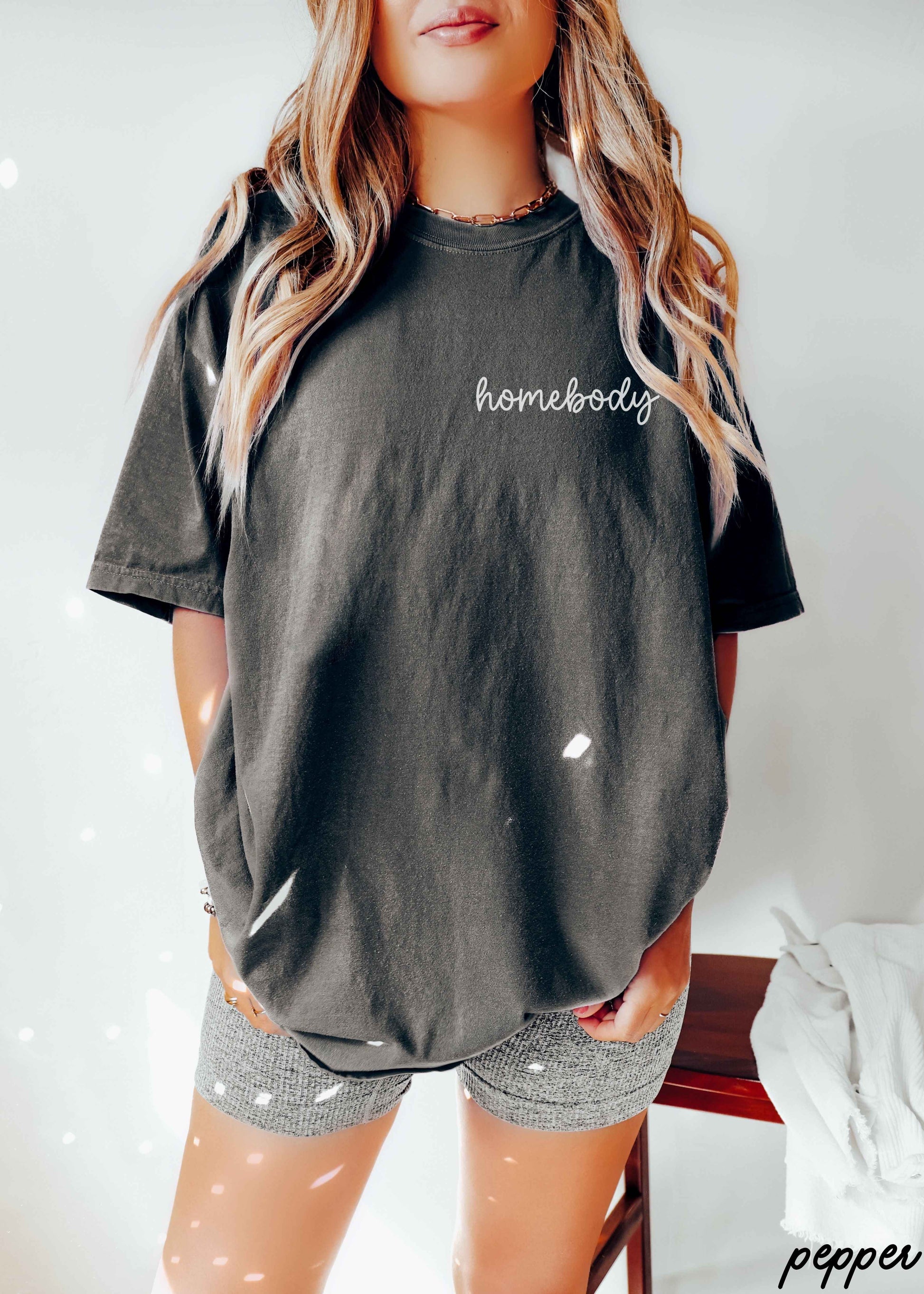 Homebody Cursive Tee *10 Colors (S-3X)