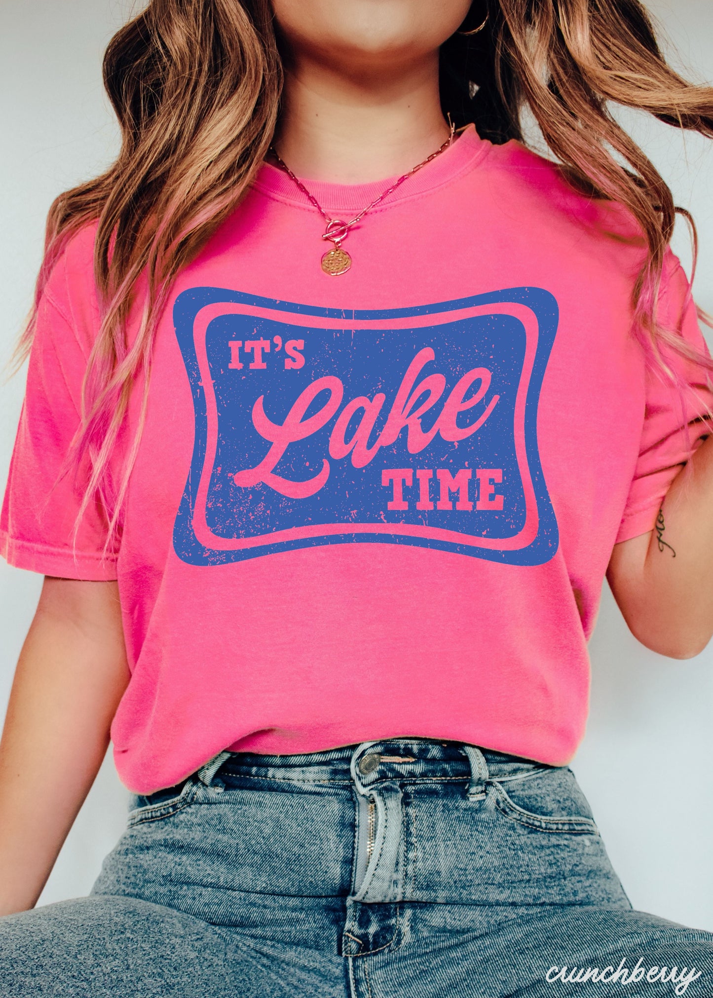 Lake Time Tee *16 Colors (S-3X)