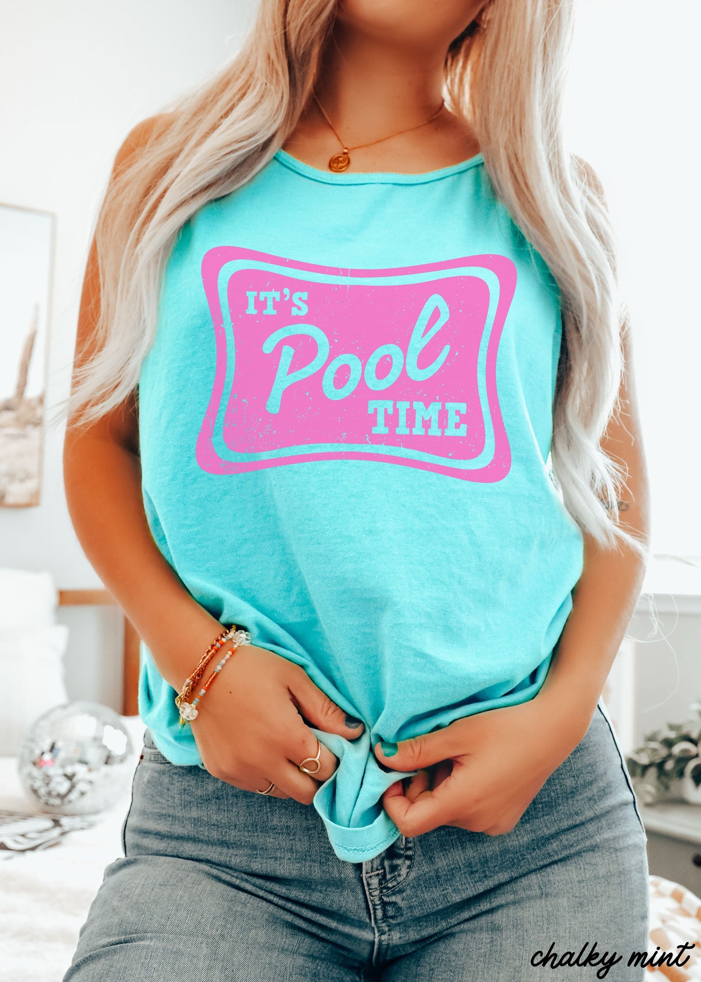 Pool Time Tank *10 Colors (S-3X)