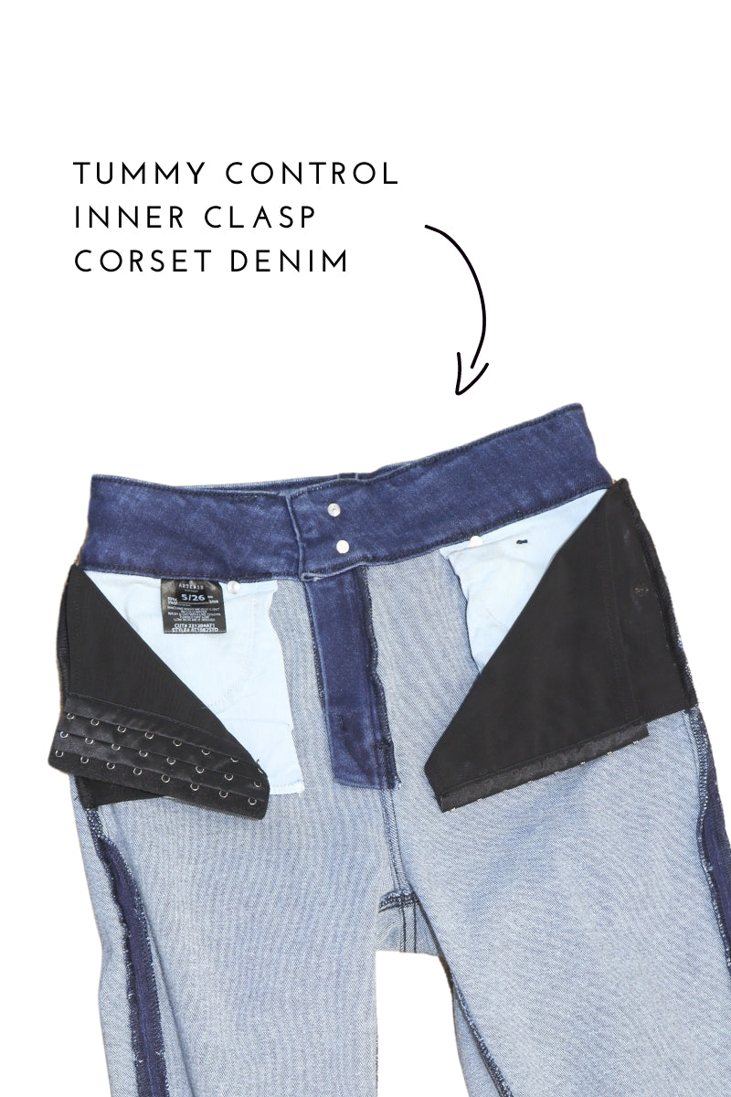 ECO Friendly Corset High Rise Crop Flare