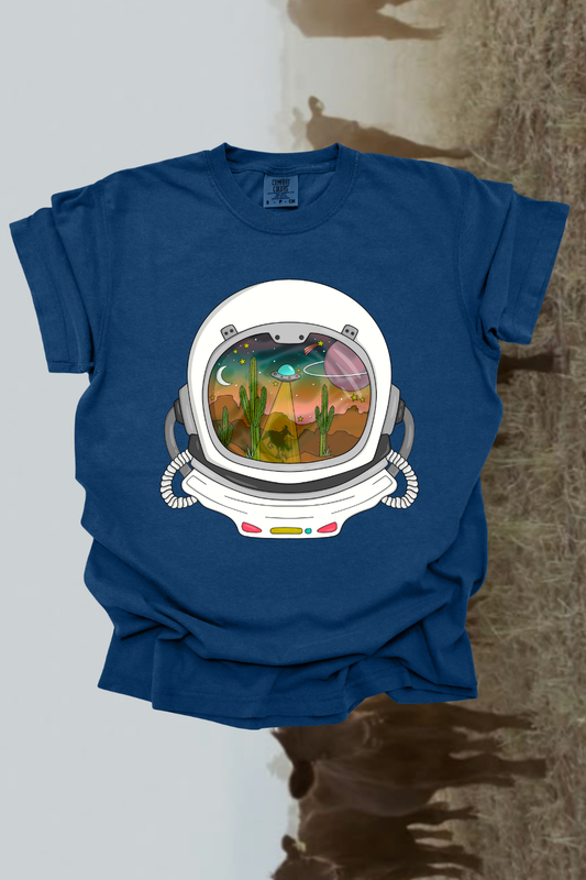 Western Astronaut  Graphic Tee