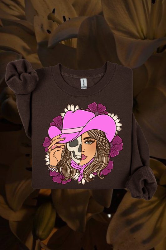 Floral Cowgirl Sweatshirt