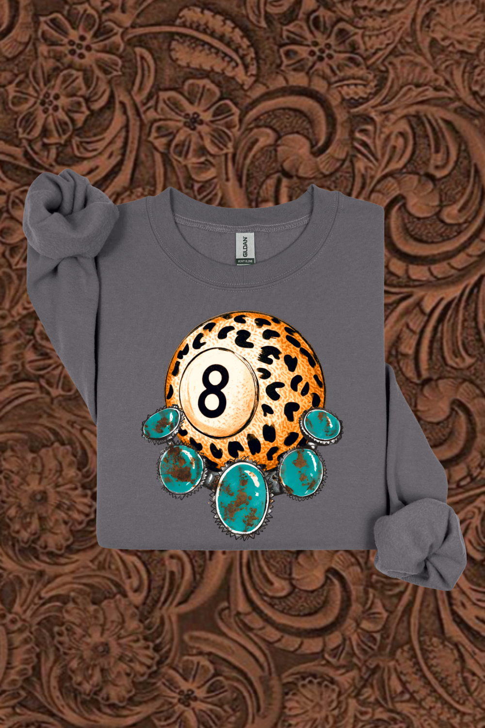 Leopard 8Ball Sweatshirt