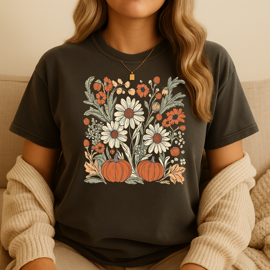 Fall Pumpkins Oversized Tee 5312CC