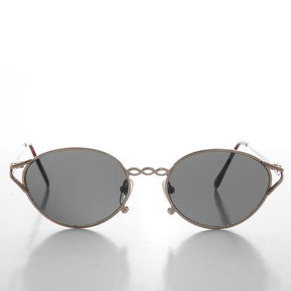 Oval Cat Eye 90s Vintage Sunglasses - Vista