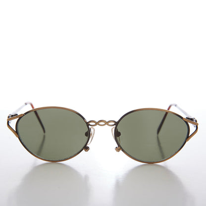 Oval Cat Eye 90s Vintage Sunglasses - Vista