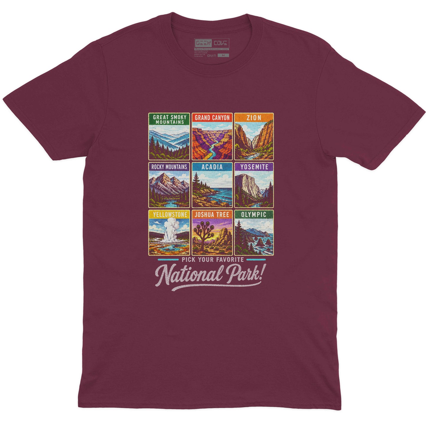 National Parks Short Sleeve Tee