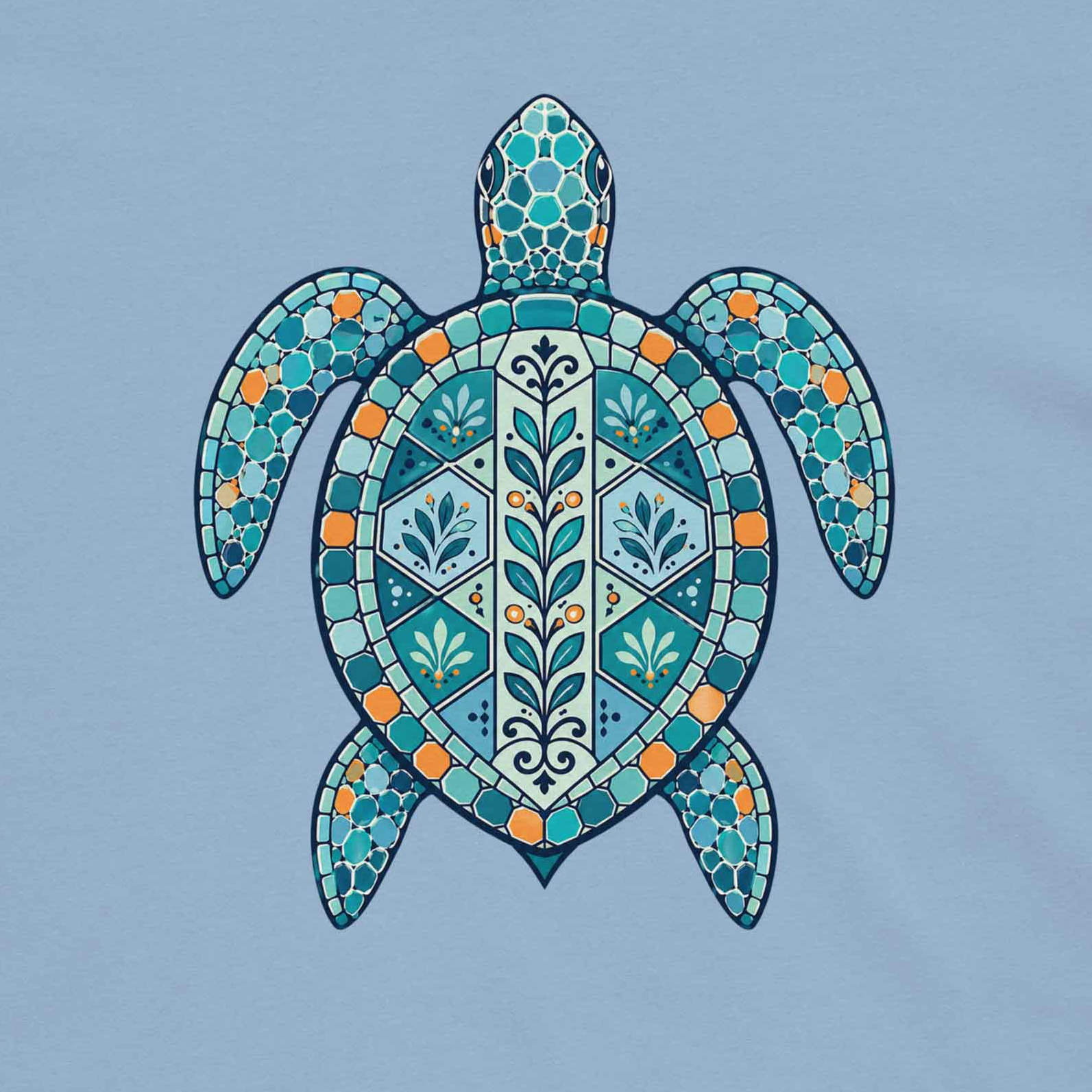 Coastal Turtle Short Sleeves Tees