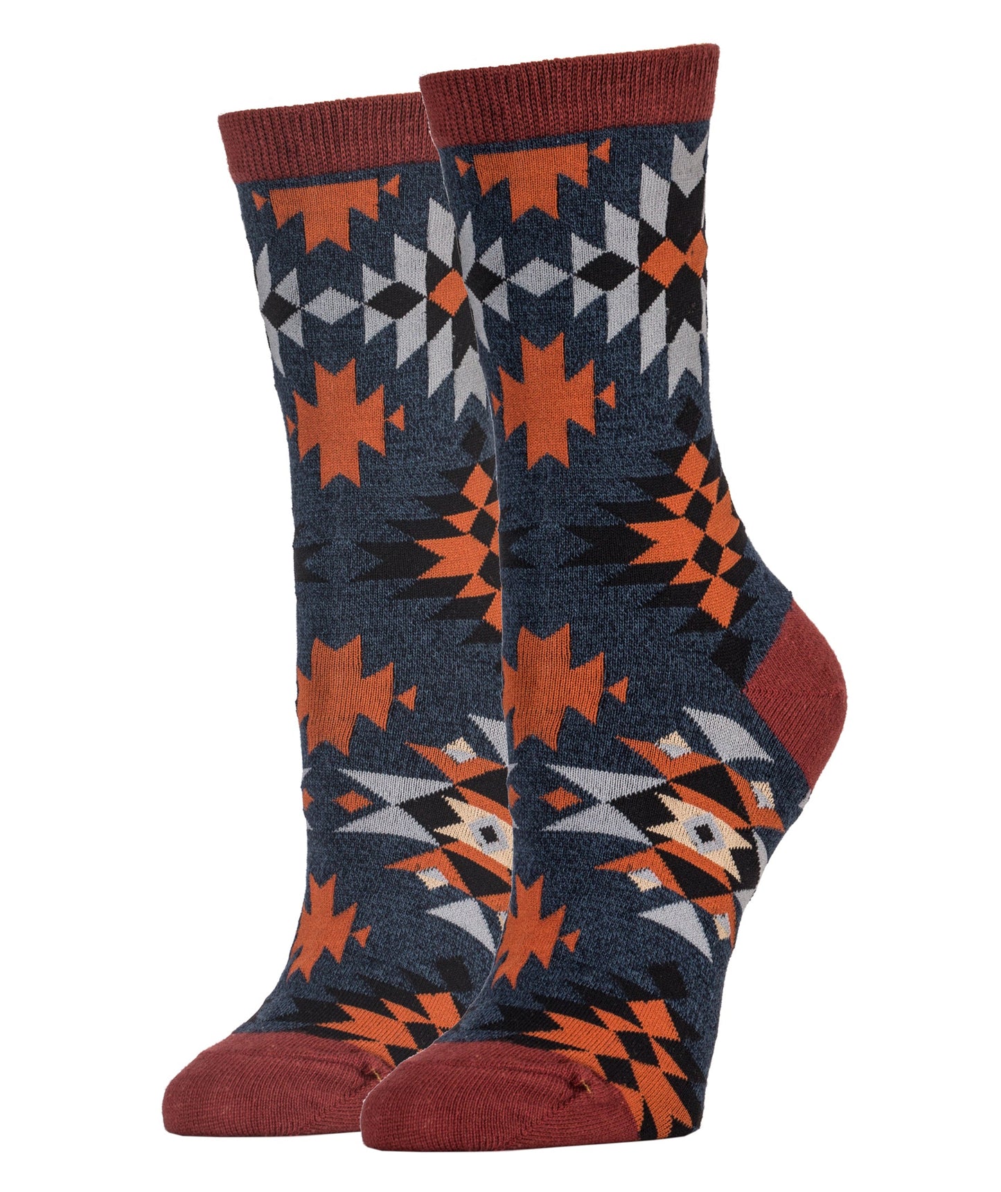 Spicy Hibiscus Socks