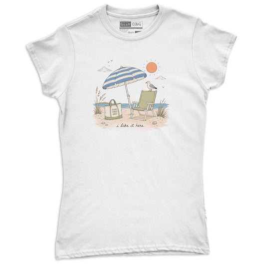 Relaxed Seaside Short Sleeve Tee