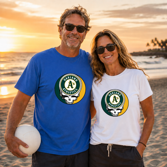 Oakland Athletics Original Grateful Dead T-Shirt