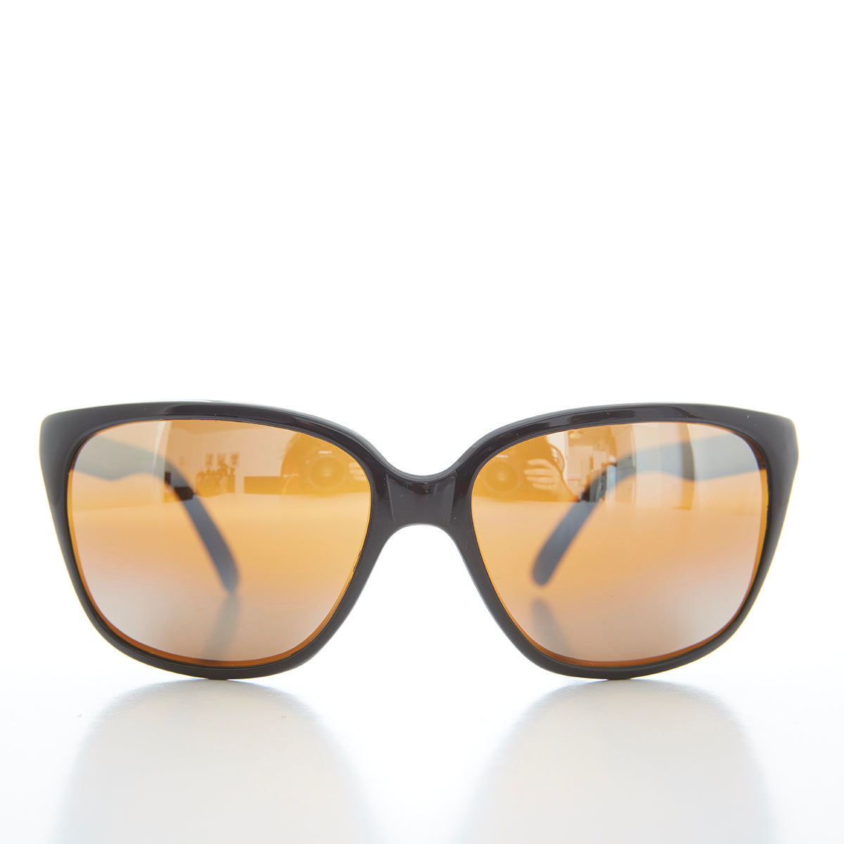 80s Classic Curved Square Sunglasses - Zucker