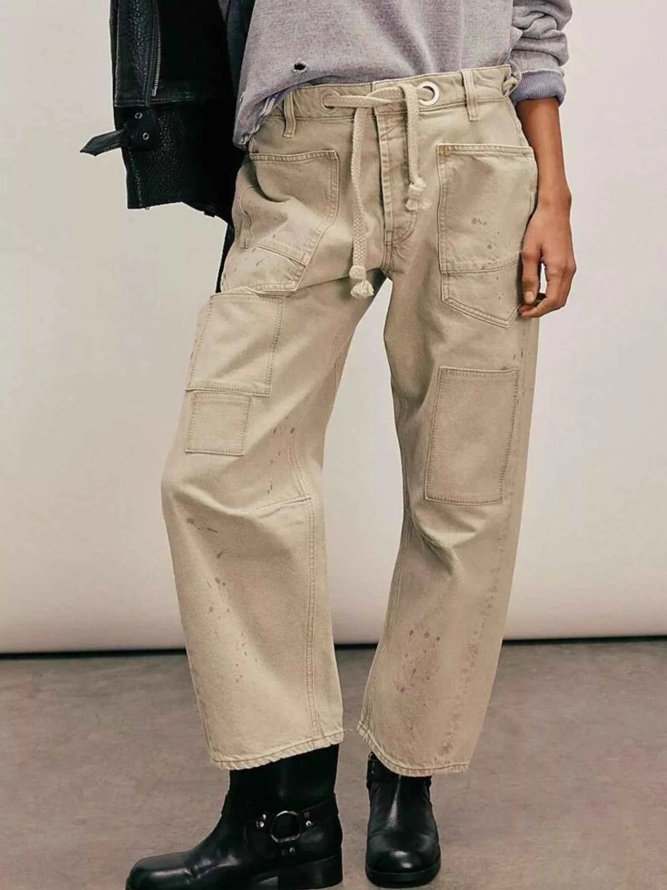 Washed Relaxed Fit Jeans