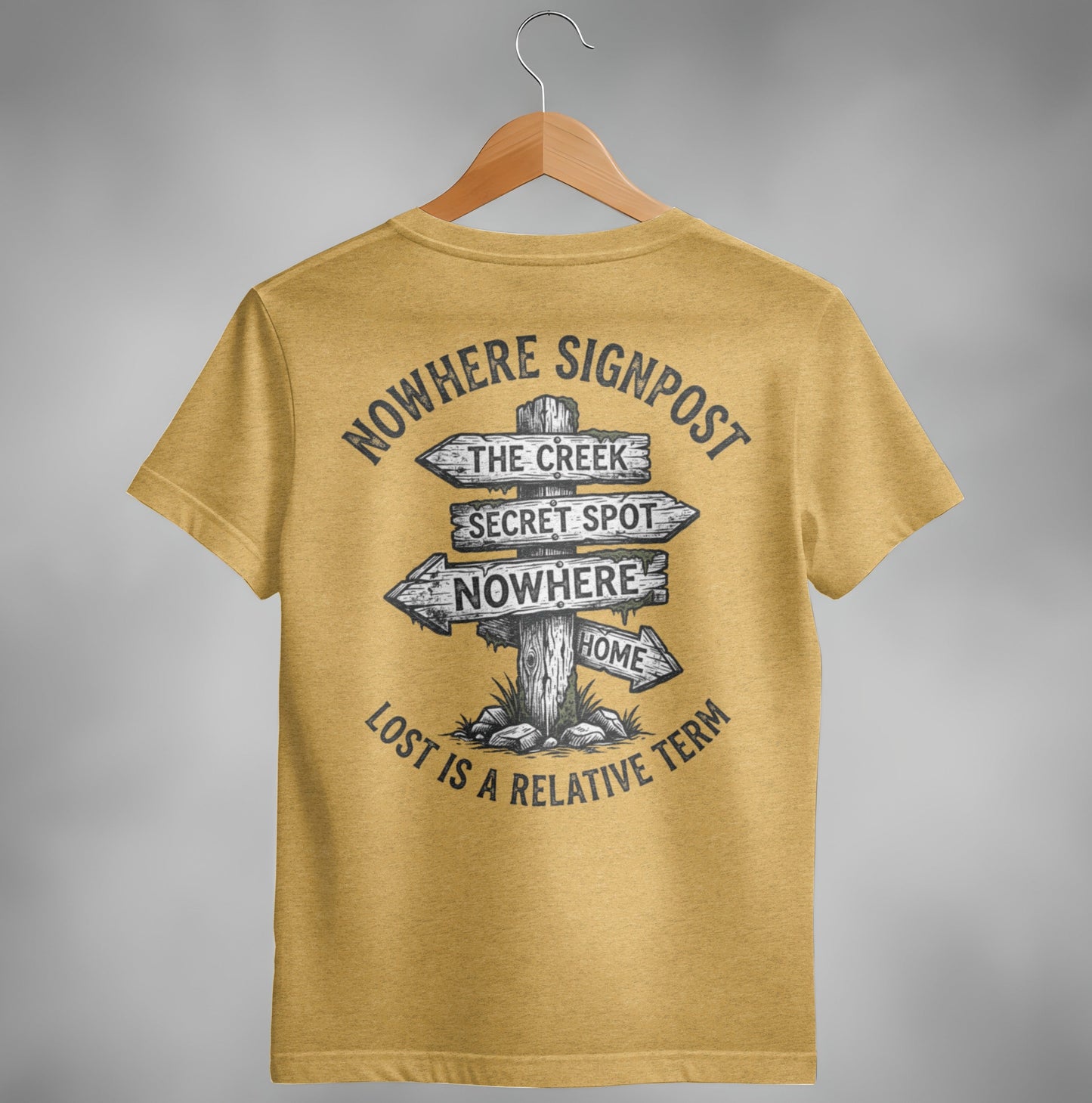 Nowhere Signpost: Wanderer's Path T-Shirt