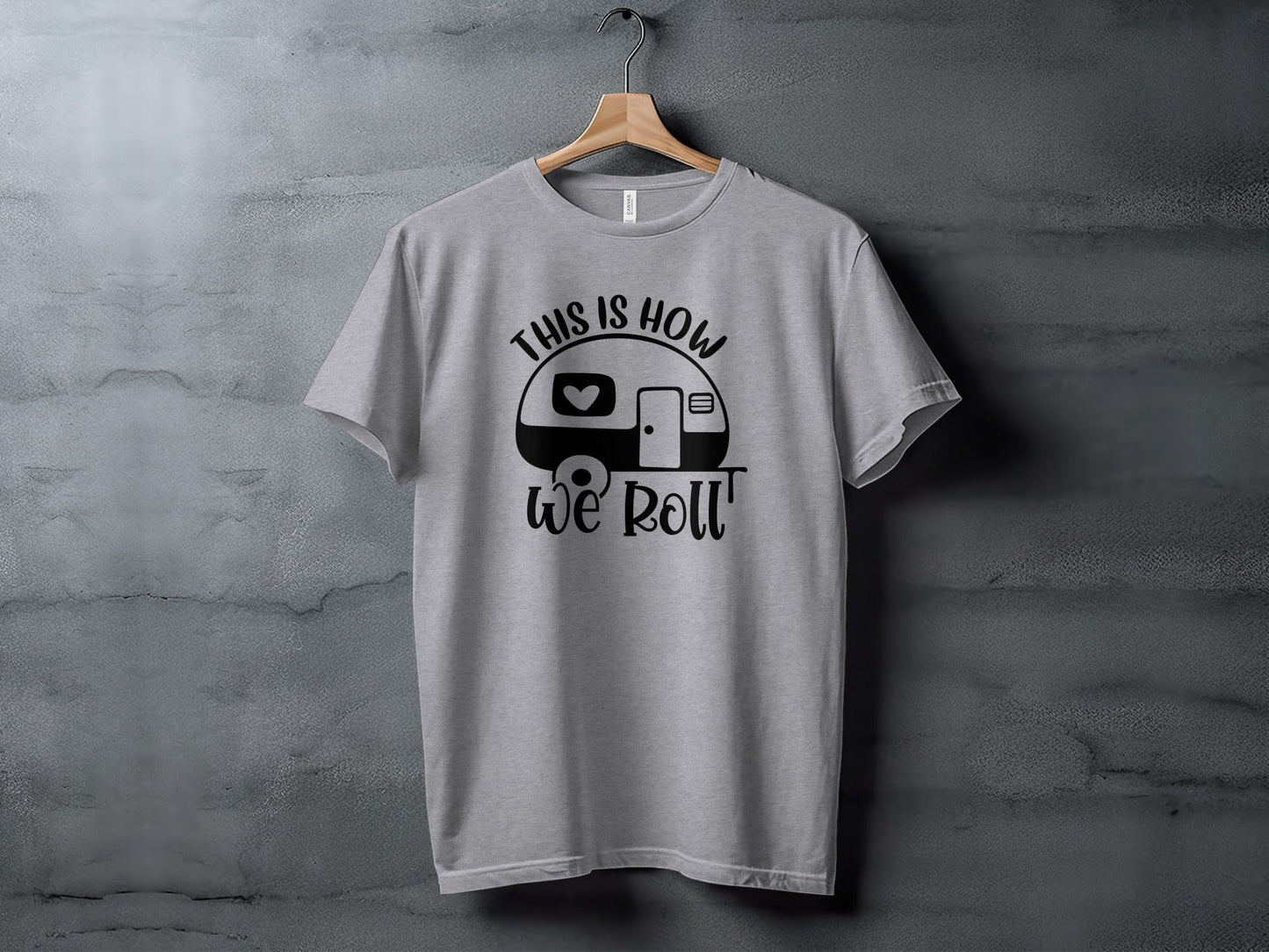 This is How We Roll Camper Graphic For Adventurers T-Shirt