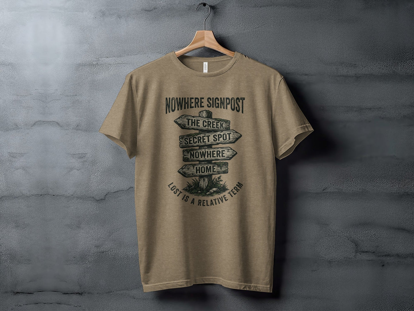 Nowhere Signpost Adventure: Backcountry Outpost Shirt