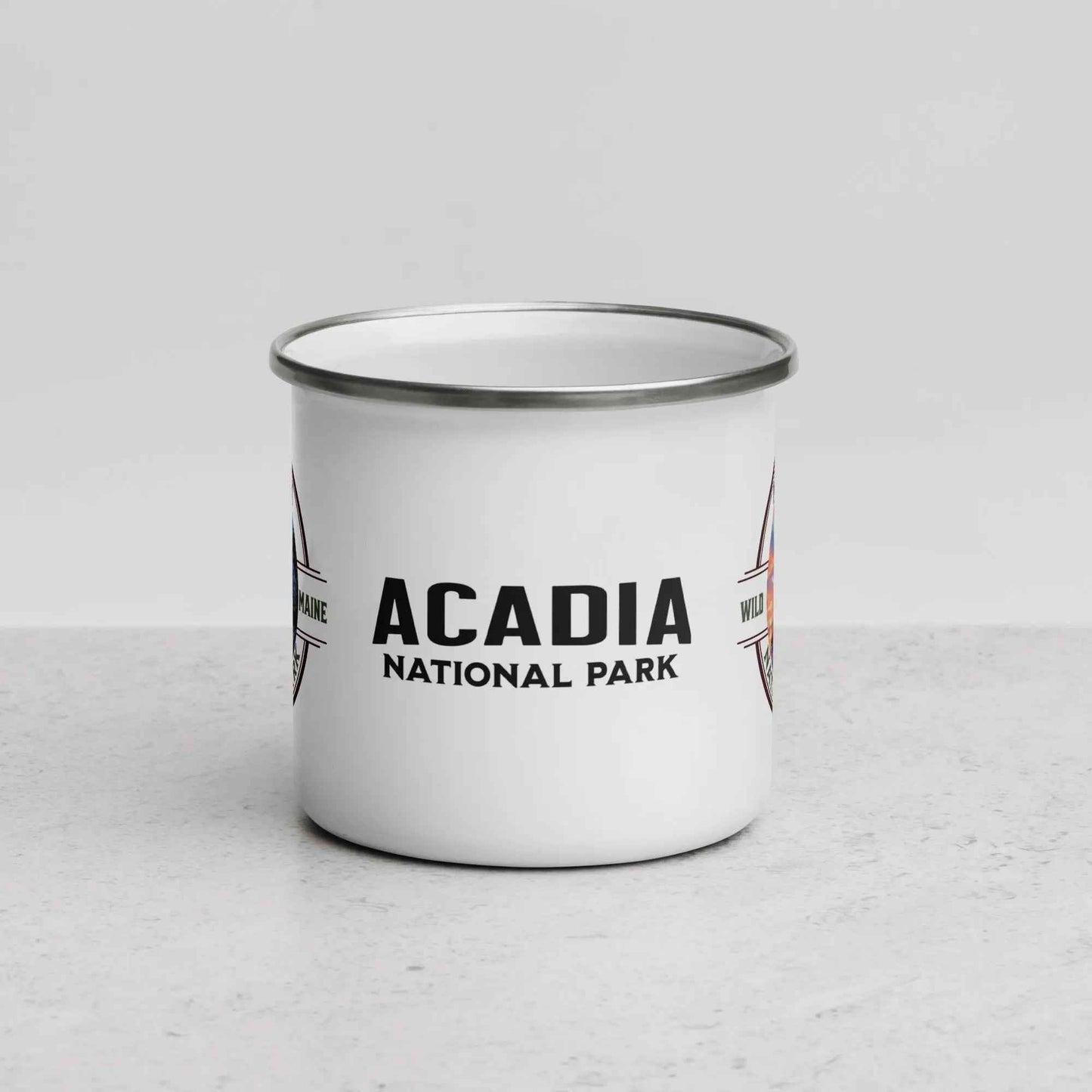 Acadia National Park Durable Enamel Camp Mug