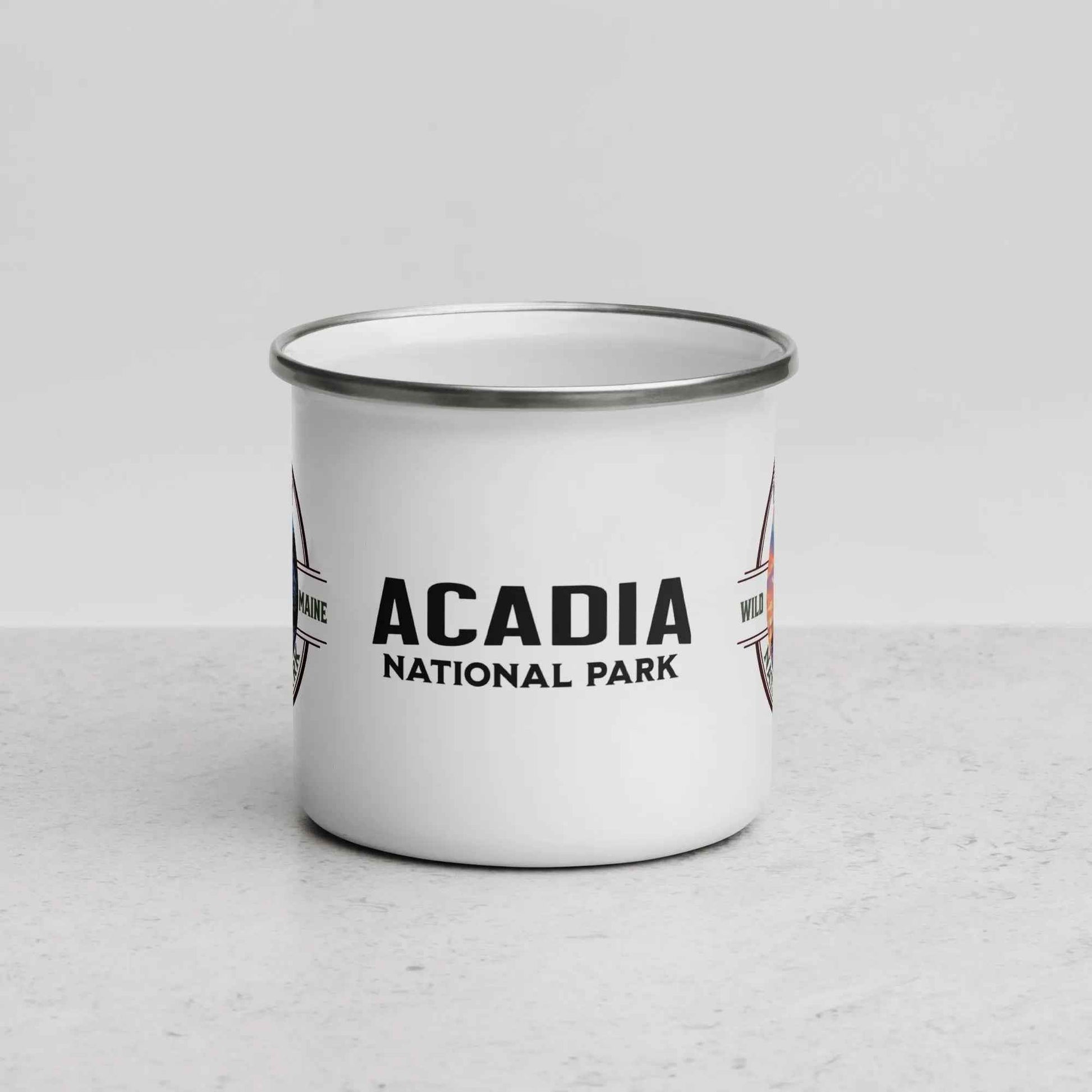 Acadia National Park Durable Enamel Camp Mug