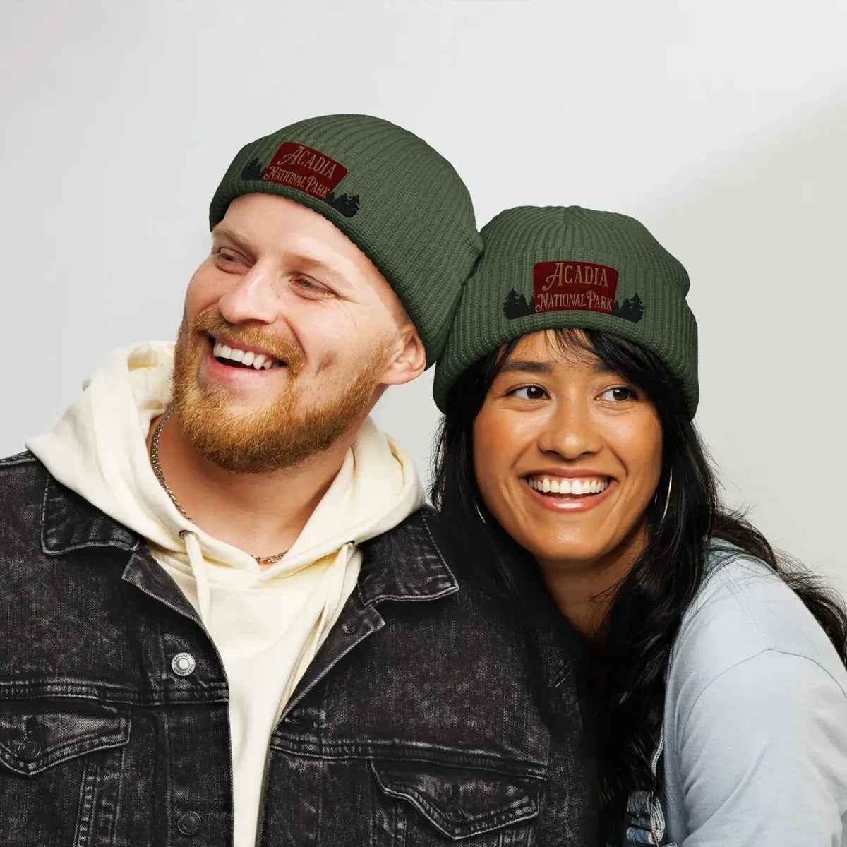 Acadia National Park Embroidered Beanie