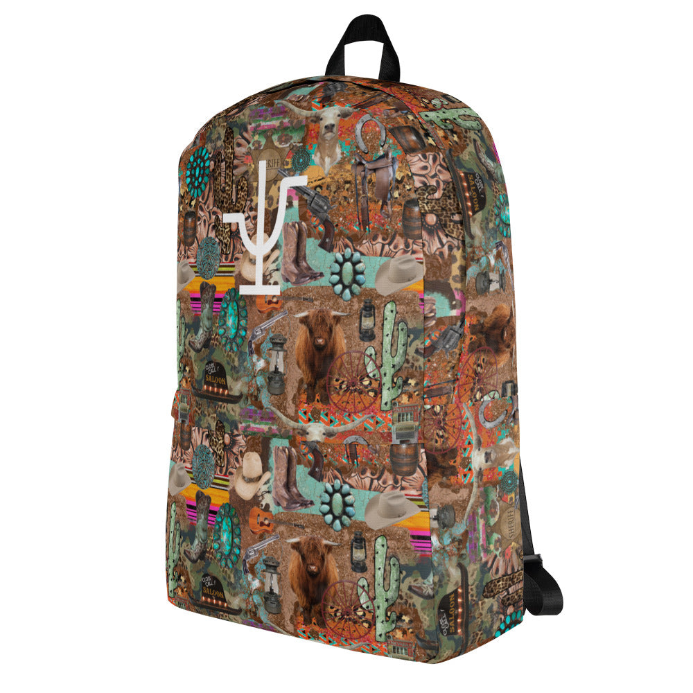 Western Turquoise Junkie Backpack