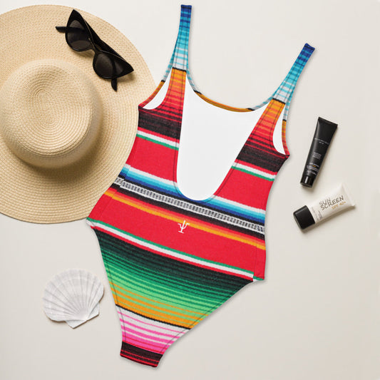 Serape One-Piece Swimsuit