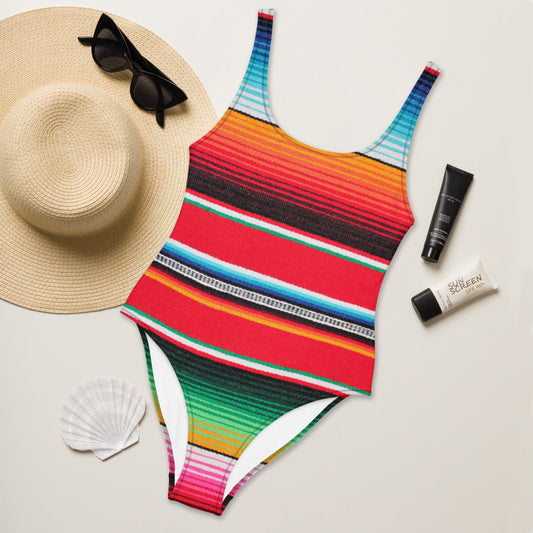 Serape One-Piece Swimsuit