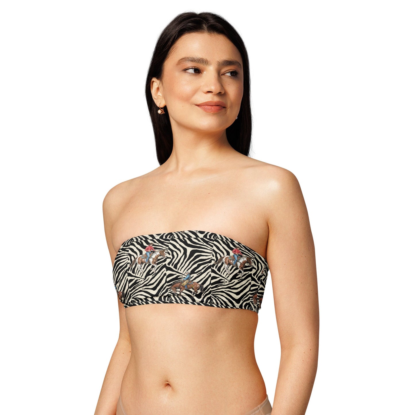 Wildcard Range bandeau bikini top