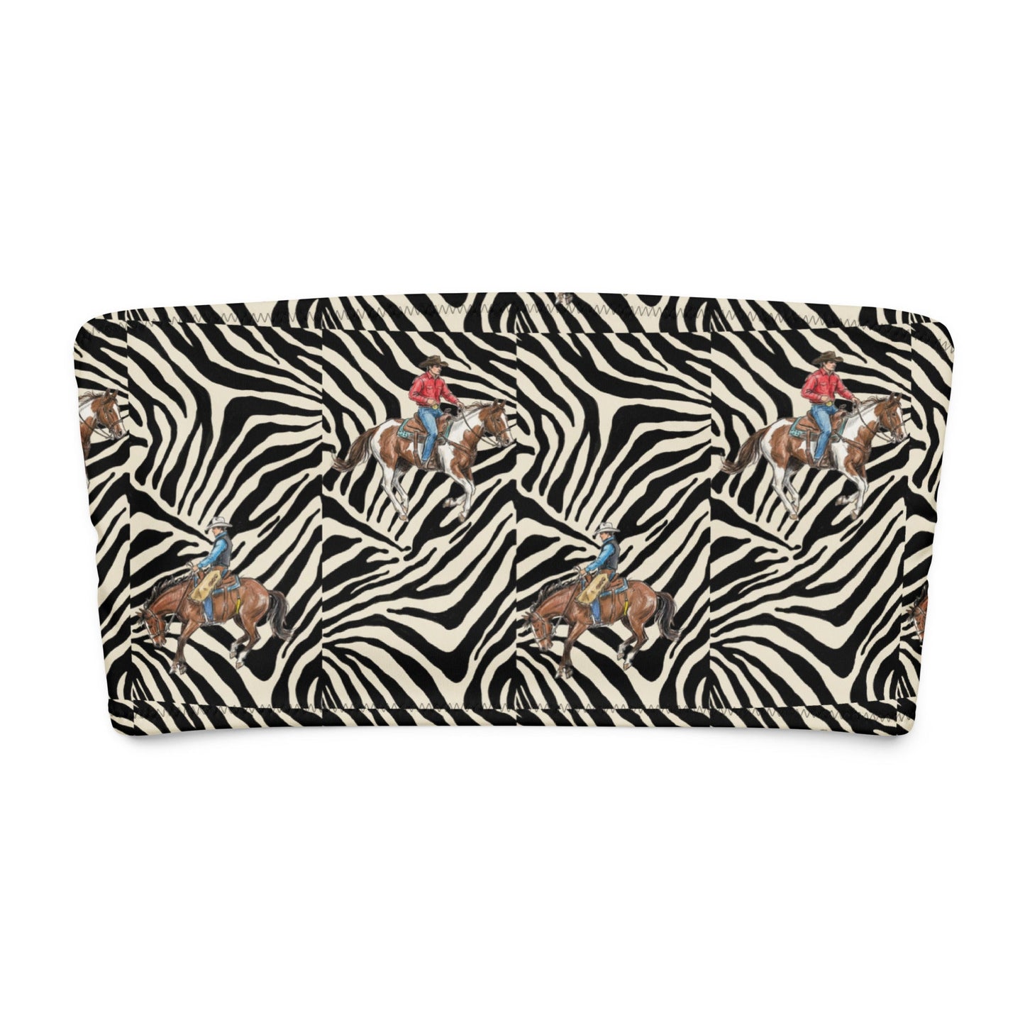 Wildcard Range bandeau bikini top