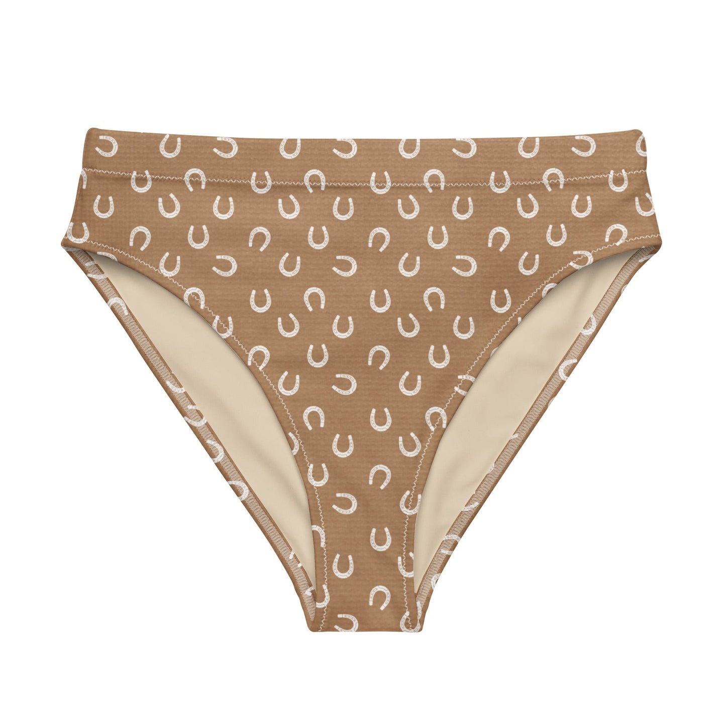 Lucky Streak high-waisted bikini bottom