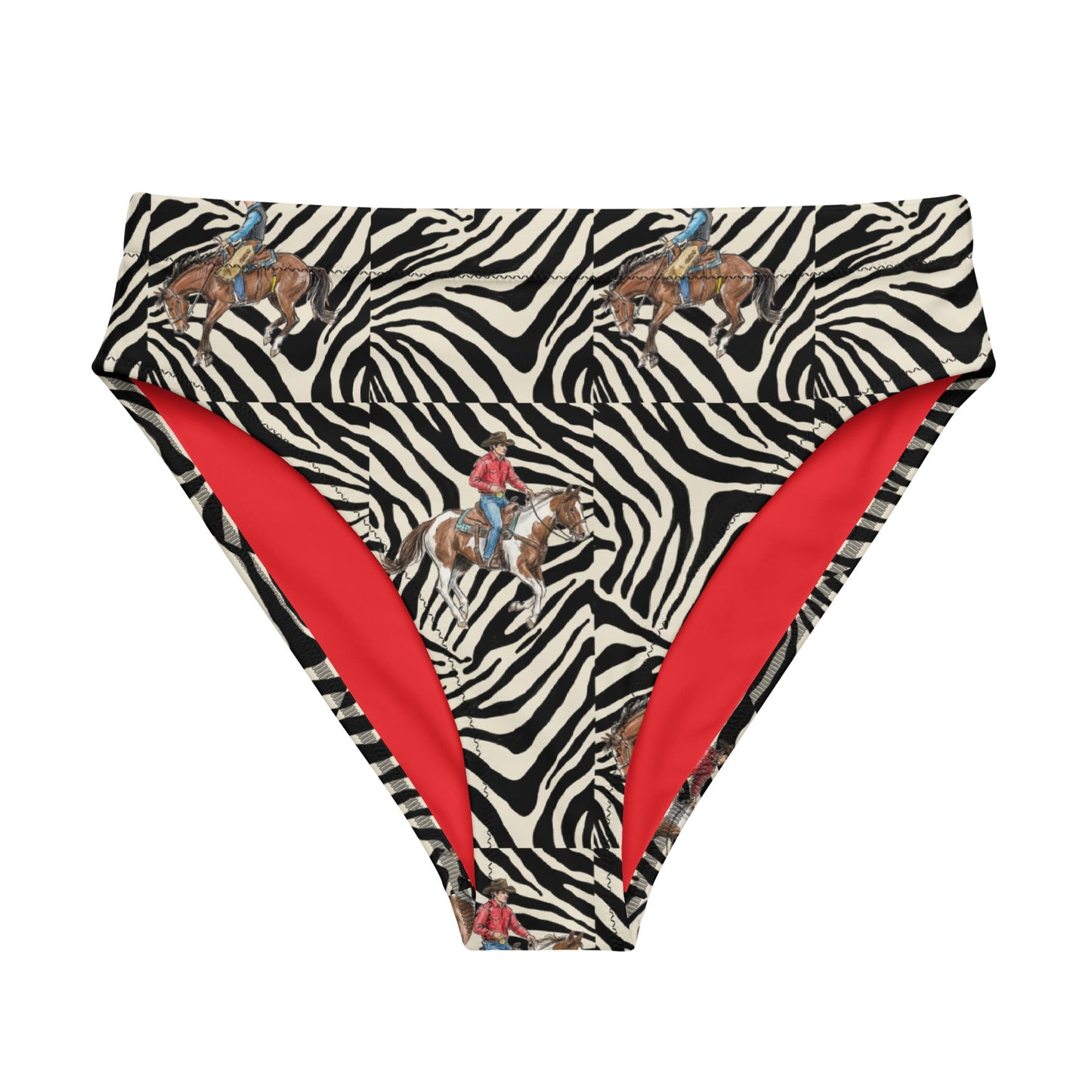 Wildcard Range high-waisted bikini bottom
