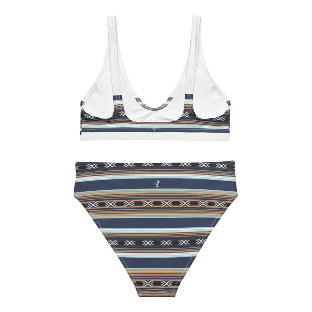 Bastro high-waisted bikini set