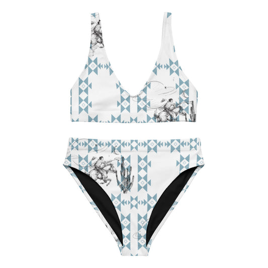 Aztec Space Cowboy high-waisted bikini