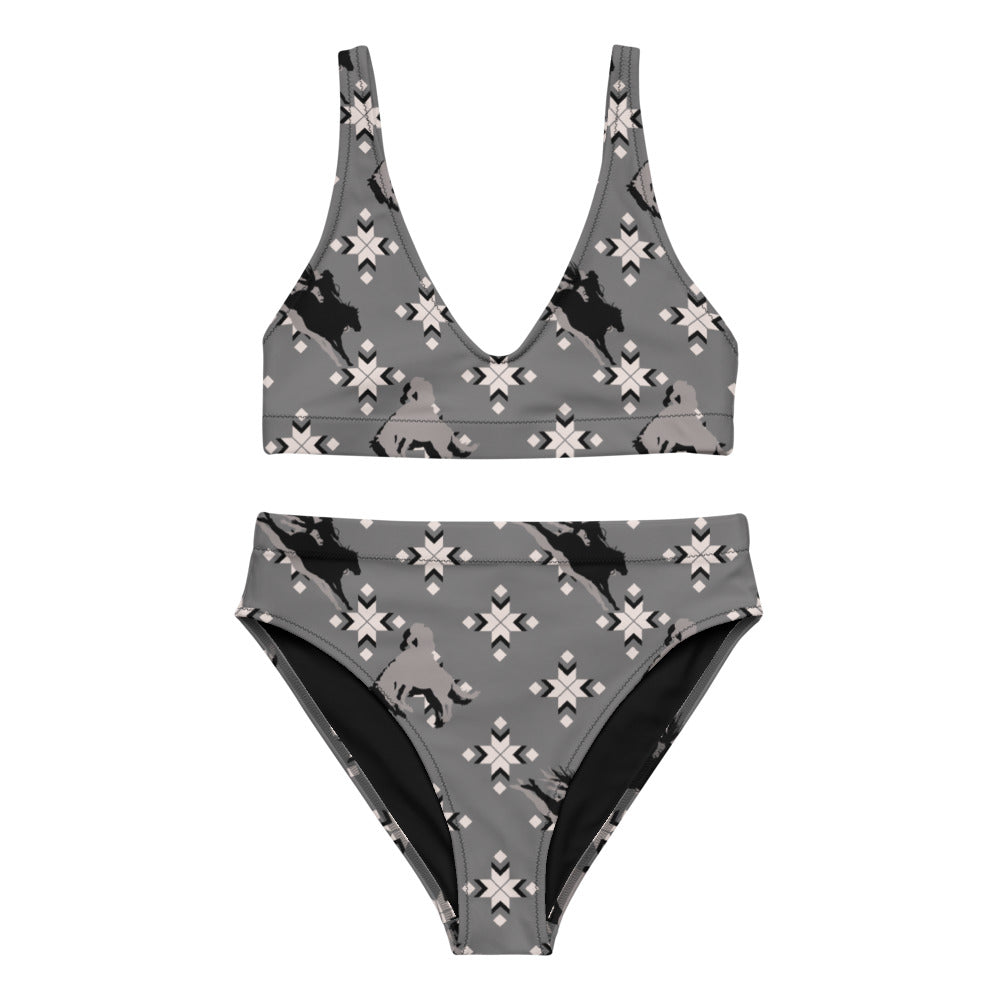 Badland Broncs high-waisted bikini