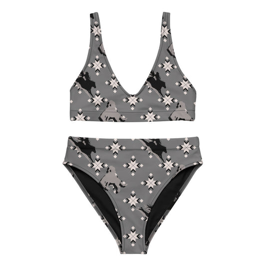 Badland Broncs high-waisted bikini