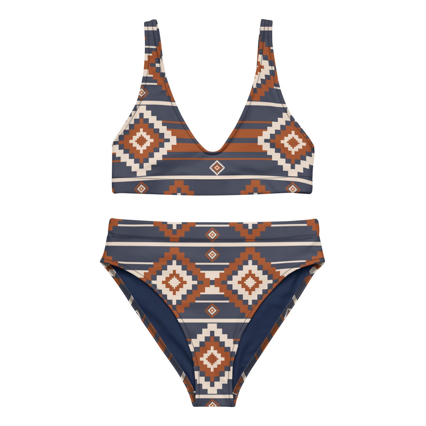 Charro high-waisted bikini