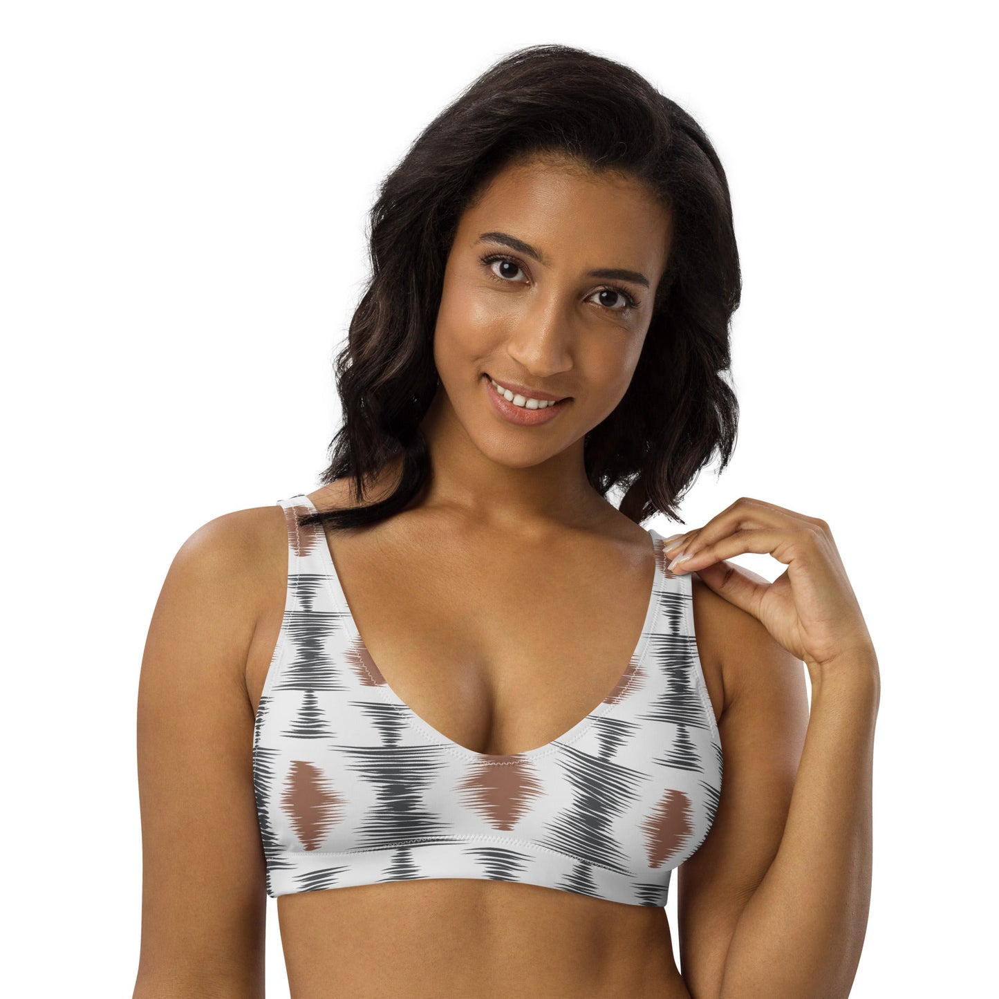 Rodeo Haze padded bikini top