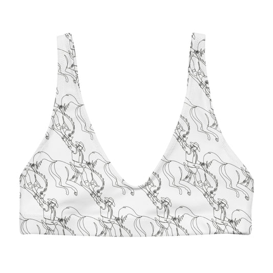 Western Ink bikini top