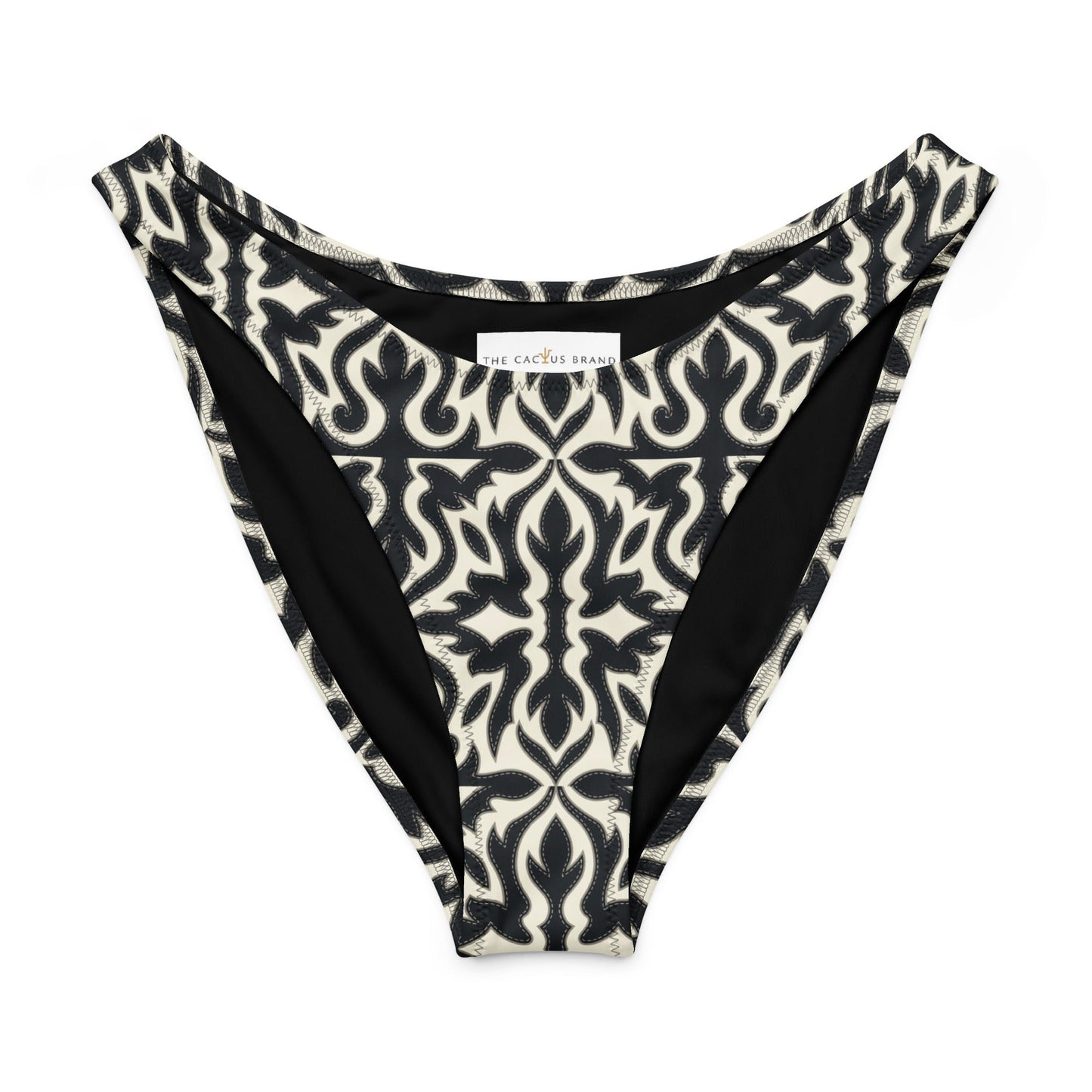 Maison Black V-cut bikini bottom