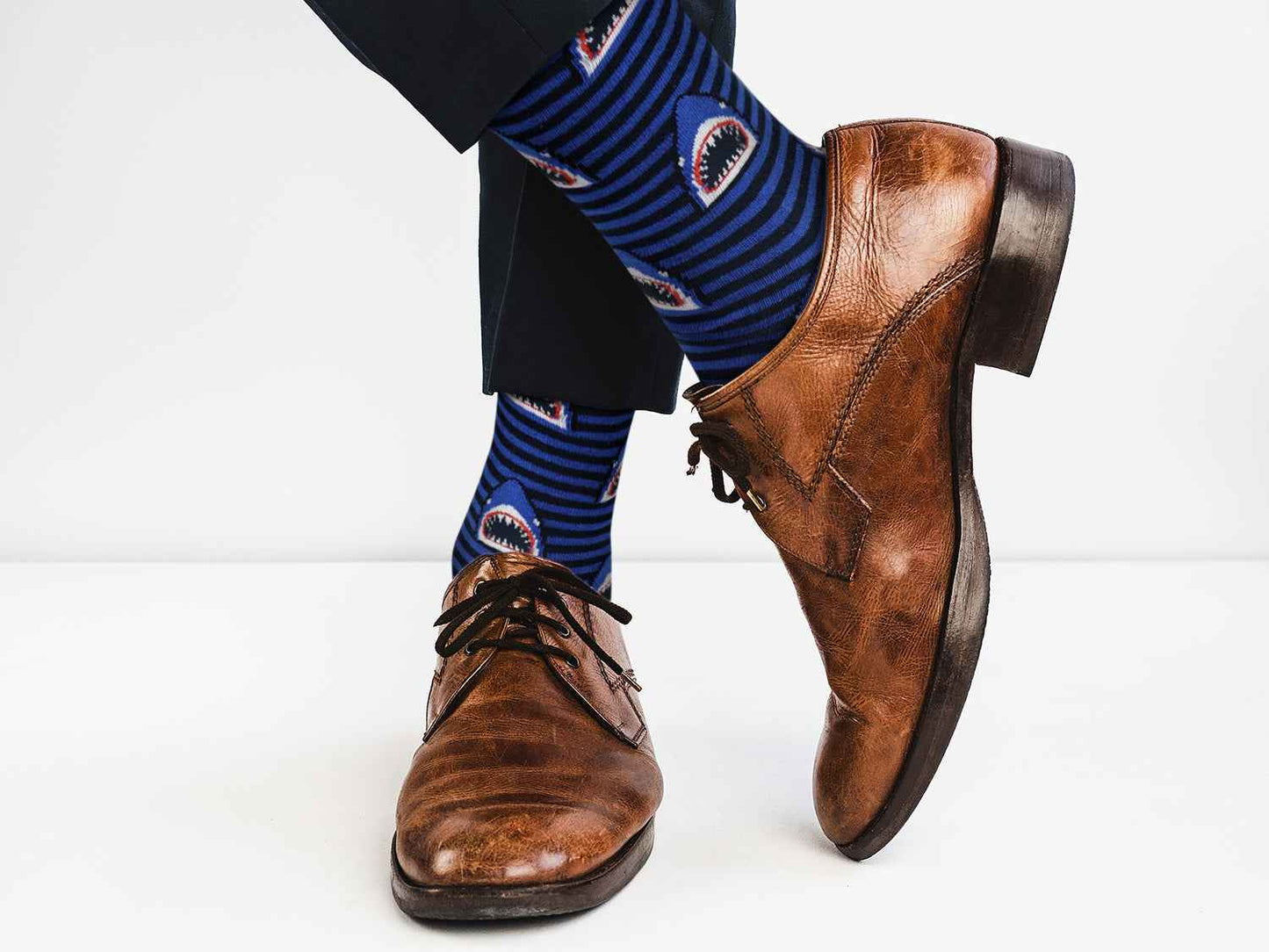 Shady Shark Socks - Comfy Cotton Socks for Men & Women