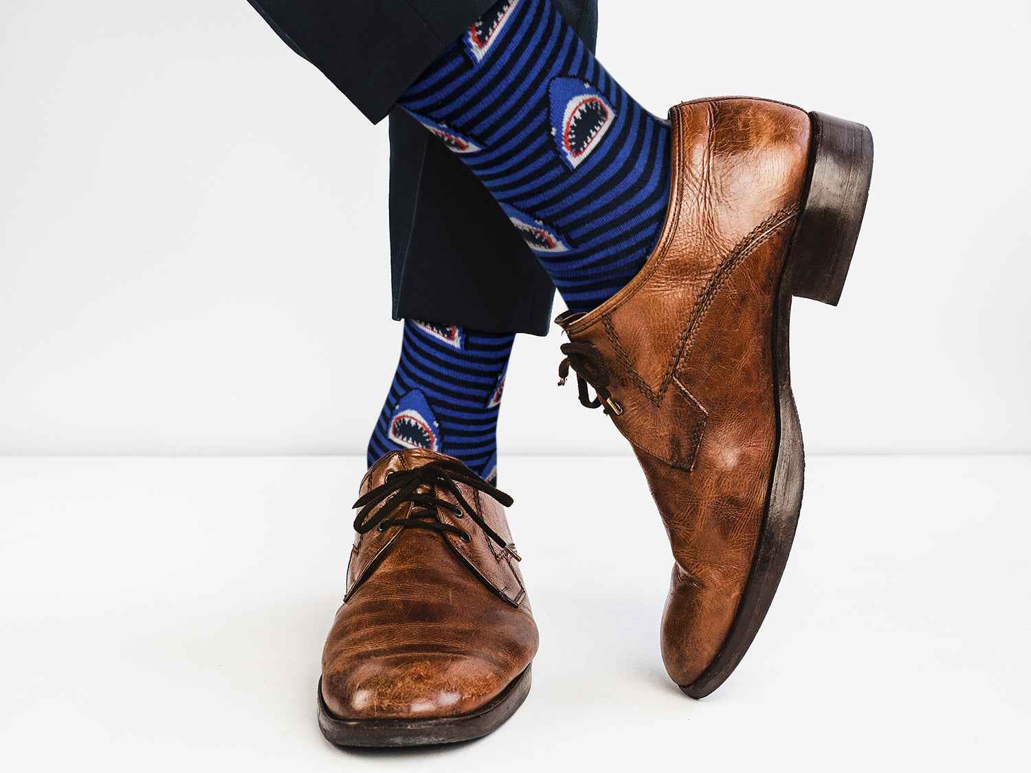 Shady Shark Socks - Comfy Cotton Socks for Men & Women