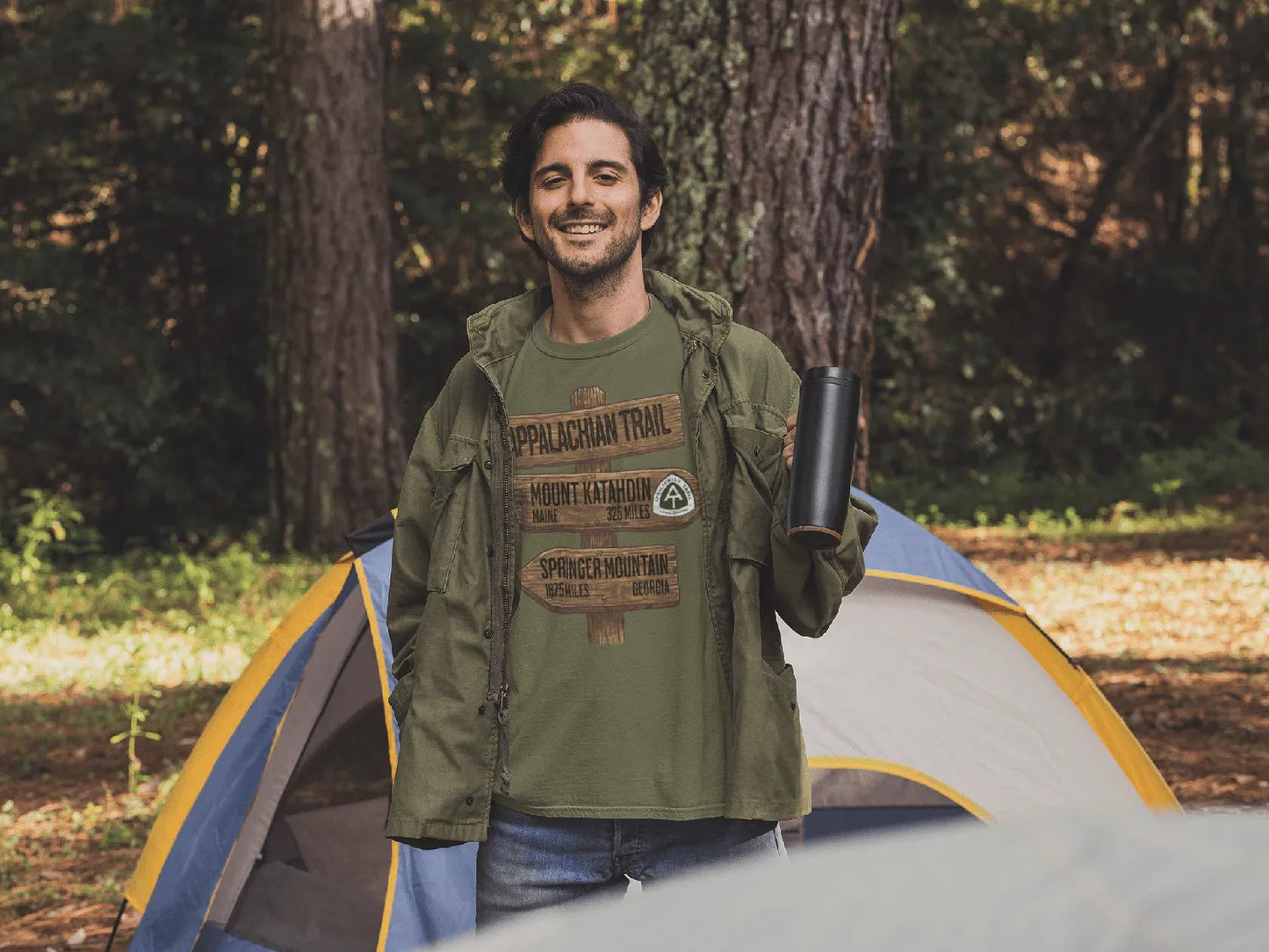 Appalachian Trail Unisex T-Shirt Katahdin Springer 2200 Miles