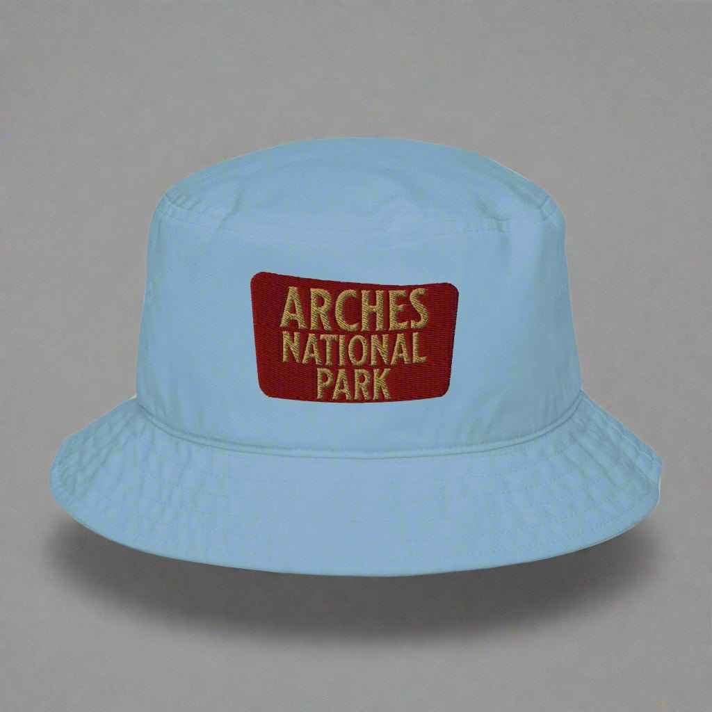 Arches National Park Embroidered Organic Bucket Hat