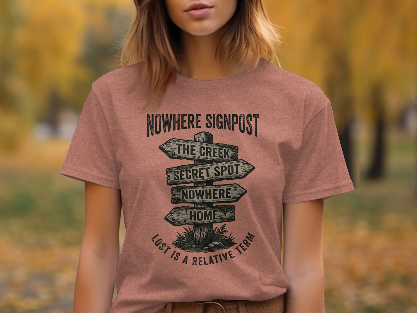 Nowhere Signpost Adventure: Backcountry Outpost Shirt