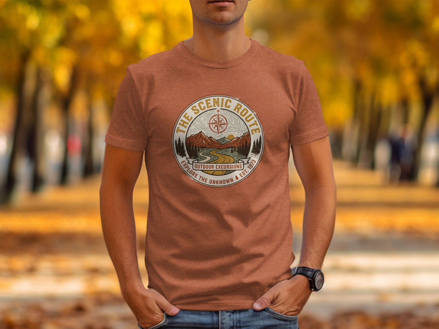 Heritage Scenic Route Vintage Explorer Tee Nomad Tee